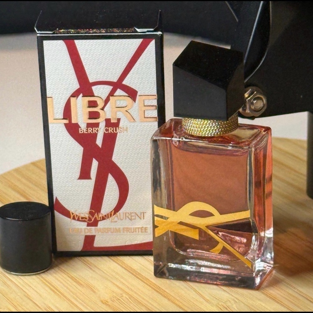 YSL cosmetic bag mascara Libre Libre Berry Crush Deluxe travel in box - Picture 2 of 10